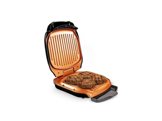 Livington Low Fat Grill compacte contactgrill voor vetarm grillen elek