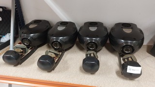4x Discolamp  Aztek, Brs-250-1, Zwart