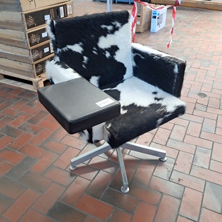 Design stoel, Lensveld, zwart