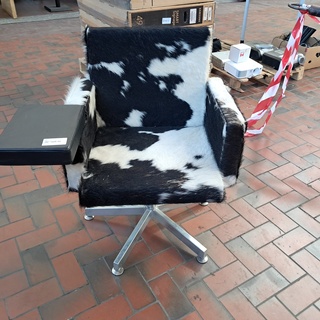Design stoel, Lensveld, zwart