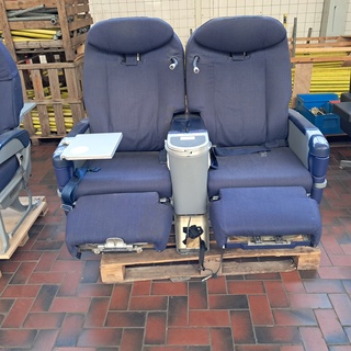 KLM, passagiers seat, 1st Class, 2-zits