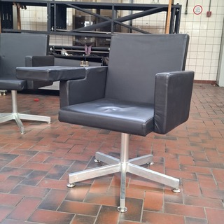 2x Design stoel, Lensvelt, zwart