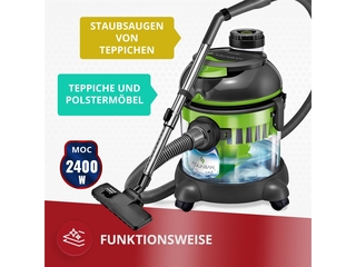 MPM Waterstofzuiger Zakloos MOD-30 Droog &Nat 2 liter