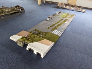 Diorama vliegveld