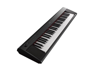 Yamaha Keyboard NP-12 Piaggero Keyboard Zwart Met opnamefunctie