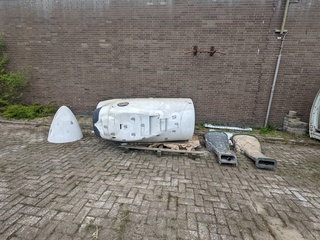Motor gondel / inlaat, Fokker, 50