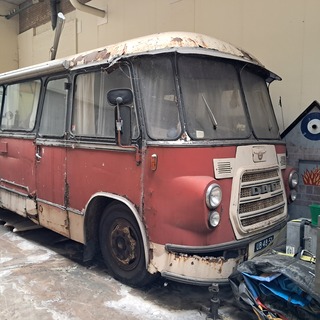Kikkerbus, DAF, B1600 DD 533, 1961