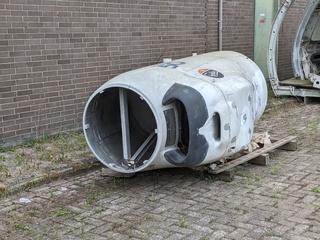 Motor gondel / inlaat, Fokker, 50