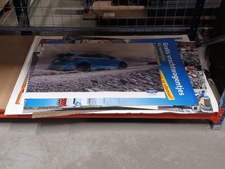Partij auto- en motorposters