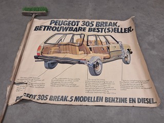 Partij autoposters, diverse merken o.a. Citroen, Peugeot
