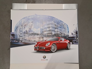 Diverse Autokalenders o.a. Alfa Romeo, DAF