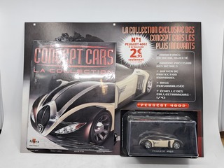 3x  Miniatuur auto Peugeot, Simca