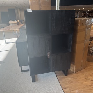 Wandkast Label51, Santos, Zwart