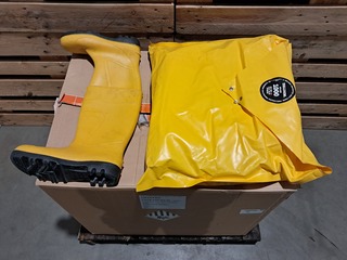 7x Herbruikbare vloeistofdichte chemiepakken, TRELLCHEM, SPLASH 1000