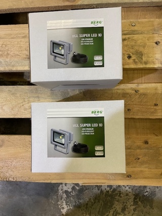 2x Ledlampen Berg, BCL super Led 10