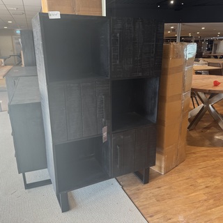 Wandkast Label51, Santos, Zwart