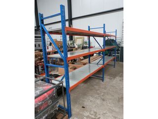 Magazijnstelling 4 m  br;0,60 cm Heda, 2 Sectie’s