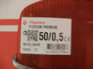 expansievat Flamco, flexcom, rood