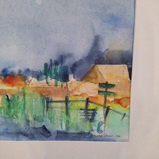 Aquarel, Maya Wildevuur, Waterland, 1990