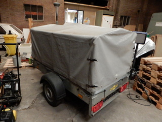 aanhanger met huif Humpaur