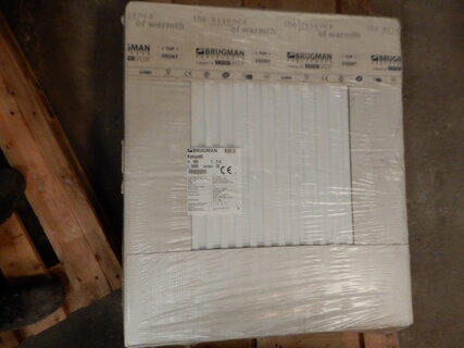 paneelradiator  Brugman , compact , wit t21 900x800