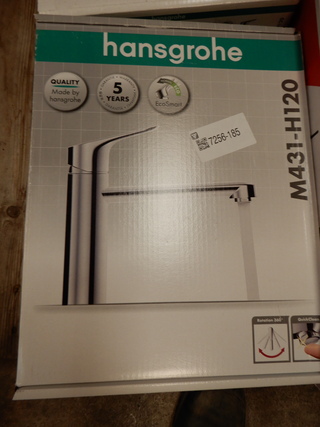 keukenmengkraan Hans Grohe, M431-H120, Chroom