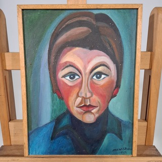 Schilderij, Maya Wildevuur, 1977