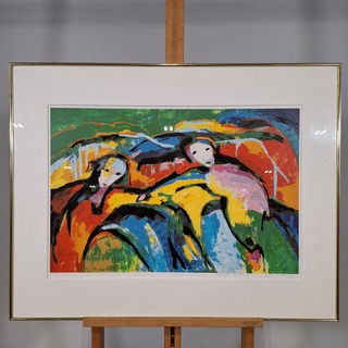 Zeefdruk, Maya Wildevuur, Verenigd Europab 74/125, 1995