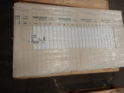 paneelradiator  Brugman , universeel, wit