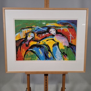 Zeefdruk, Maya Wildevuur, Verenigd Europa 122/165, 1994