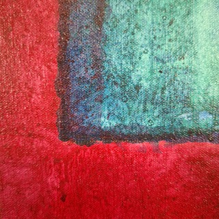 Acryl schilderij, Maya Wildevuur, Abstract, 1992