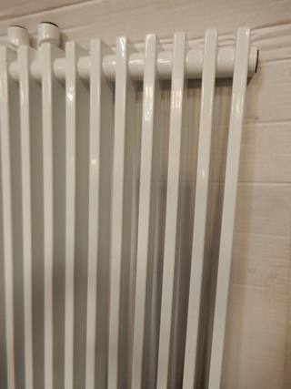 decorradiator wit 182x49cm