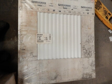 paneelradiator  Brugman , compact , wit t21 900×800