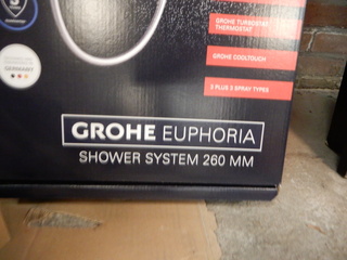 regendouche set Grohe, euphoria system 260, chroom