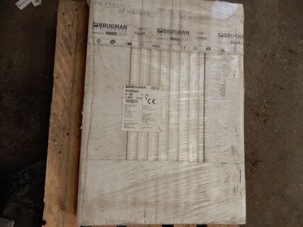 paneelradiator  Brugman , compact , wit t21 900×640