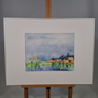 Aquarel, Maya Wildevuur, Waterland, 1990