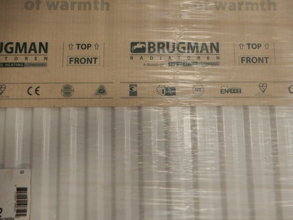 paneelradiator  Brugman , universeel, wit