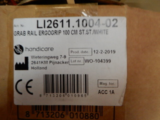 mindervalide beugel  linido , wit
