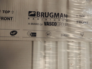 paneelradiator Brugman , compact, wit t21 700×560