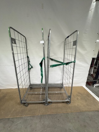 2x Rolcontainer nestbaar