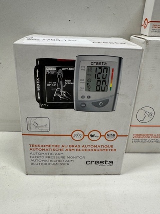 Bloeddrukmeter en thermometer Cresta