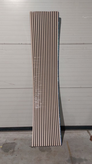 12x Akoestisch wandpaneel 280×60, Oak, 2025