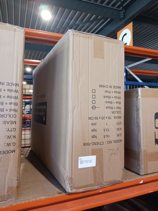 Gamestoel, Rood/zwart, 2025