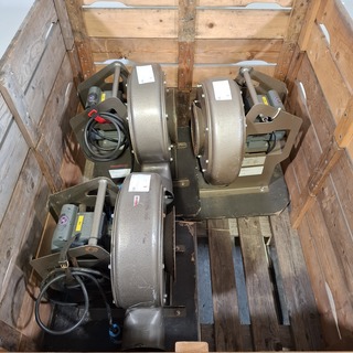 4x Afzuigmotor, Rotodyne, CV-120/2S.230V, 2003