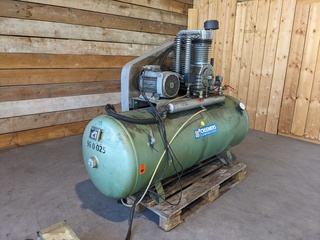 Compressor met toebehoren, Creemers, CST 900, 1997