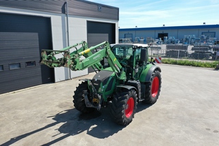 Tractor, Fendt, 514 VARIO S4 PROFI met AGCO 4X80 frontloader, 2015