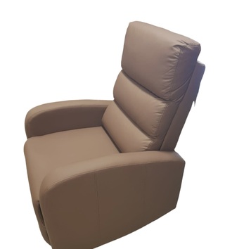Elektrische lounge fauteuil, Reddish brown, 2025