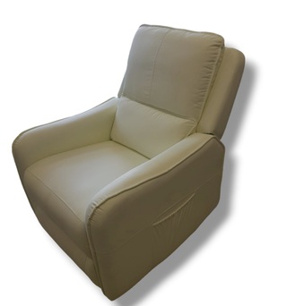 Elektrische lounge fauteuil, Incl. massage, Beige, 2025