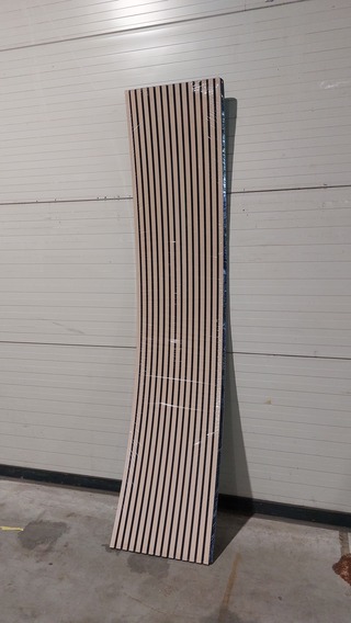12x Akoestisch wandpaneel 280×60, Oak, 2025