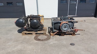 Onkruidbrander voor werktuigdrager met 2x set gastanks Zacho
